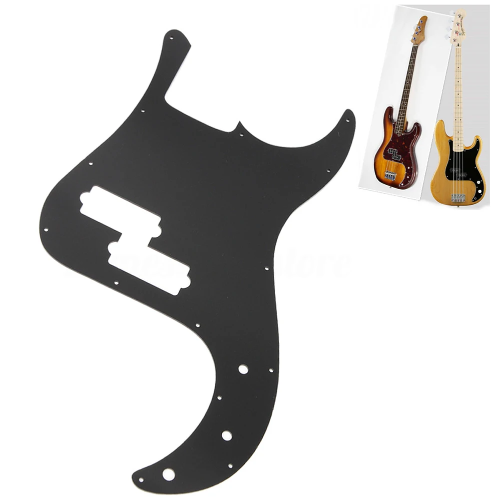BMDT Black Mirror P Bass Pickguard PB Scratch Plate Fits Precision Bass