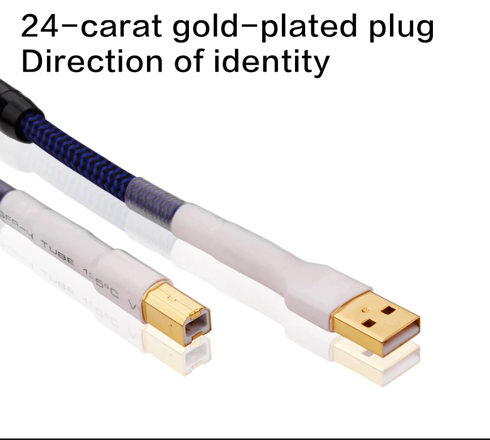 YYTCG Hifi USB кабель высокого качества тип А-тип в Hifi кабель для передачи данных для ЦАП