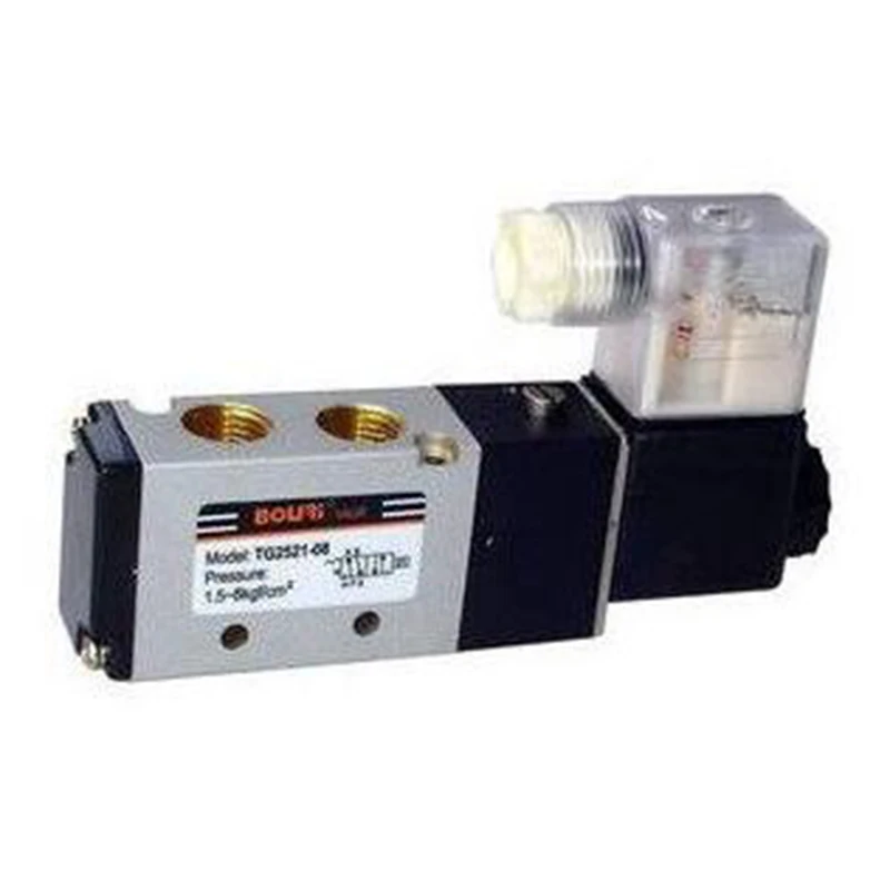 DC12V Пневматический электромагнитный клапан TG2511-06 электромагнитный клапан 5 Путь 2 Позиция G1/8"