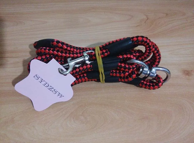 Heavy Duty 3 Way Dog Coupler Leash Splitter Triple No Tangle Nylon Pet Leash for Walking Three Dogs 3 in 1 Traction Rope6