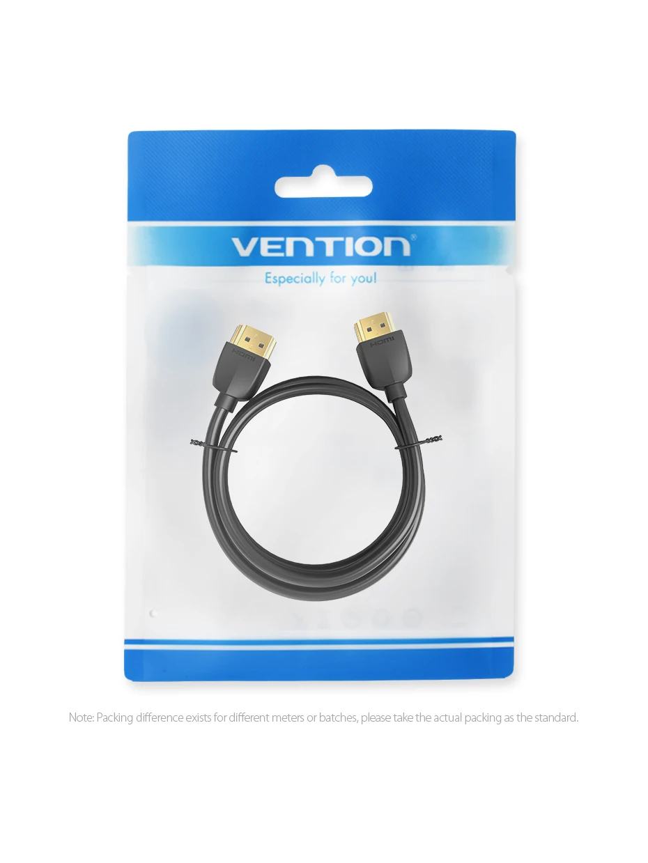 Vention Кабель HDMI к HDMI кабель 4K HDMI 2,0 3D 60FPS кабель для сплиттера ТВ ЖК-дисплея ноутбука PS3 проектор компьютерный кабель