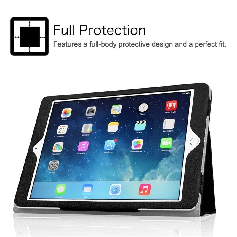  iPad 2018 9.7 Slim Folding Stand Smart Cover Case (4)