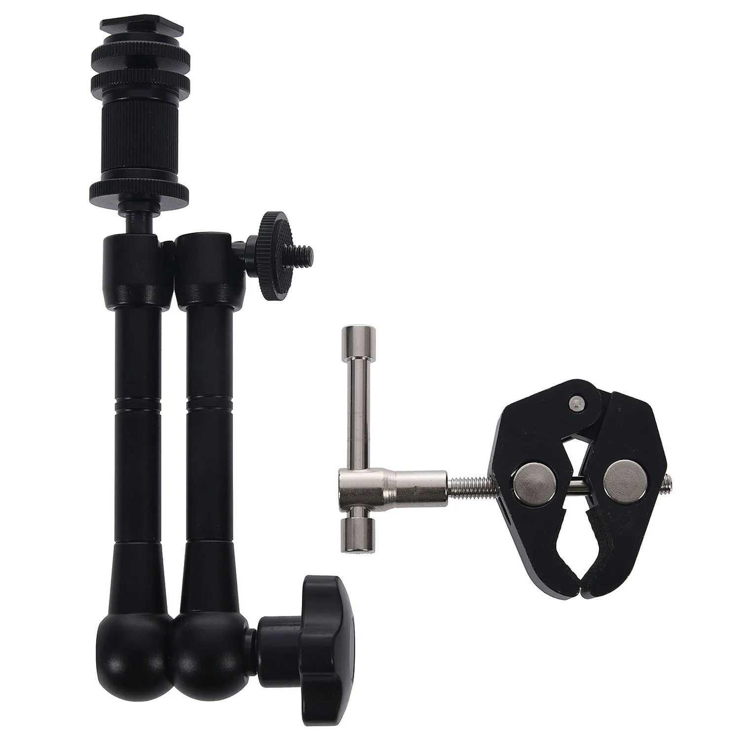 Super Clamp + 11 "Magic Arm Articule Supplemental Aluminum 11 inch Magic Arm Articulates Kit for