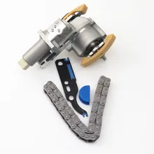 TUKE 1 Set Crankcase Left Tensioner + Chain & Gasket For VW Passat B5 Superb A4 B6 A6 C5 078 109 087 C 06D 109 229 B 058 198 217 TUKE 1 Set Crankcase Left Tensioner + Chain & Gasket For VW Passat B5 Superb A4 B6 A6 C5 078 109 087 C 06D 109 229 B 058 198 217