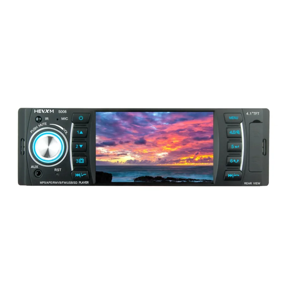 

HEVXM 5008 Universal Car MP5 player4.1" Car Autoradio Video/Multi-Media MP5 Player mp4 Car Stereo audio player with displa