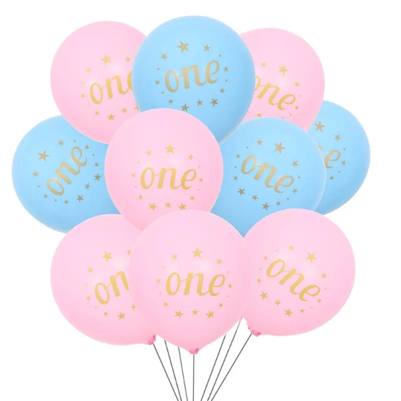 

10pcs It's a Boy Balloons Happy Birthday Party Decoration Kids It is a Girl Balloon Baby Shower 1st Birthday Ballons Accessories