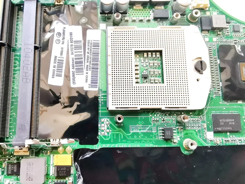 الأصلي لينوفو E40 اللوحة المحمول E40 HD5450 512 M DA0GC5MB8H0 FRU PN 04W3601 اختبار جيد شحن مجاني