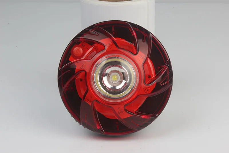 

Super Bright LED Red Round Strobe Warning Beacon Emergency Flashing Lamp Road Safety Caution Light with Magnetic Base