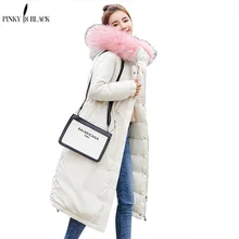 PinkyIsBlack New 2019 Winter Coat Women Military Outwear Hooded Snow Long Parka Thicken Down Cotton Warm Fur Winter Jacket Women цена PinkyIsBlack New 2019 Winter Coat Women Military Outwear Hooded Snow Long Parka Thicken Down Cotton Warm Fur Winter Jacket Women цены онлайн
