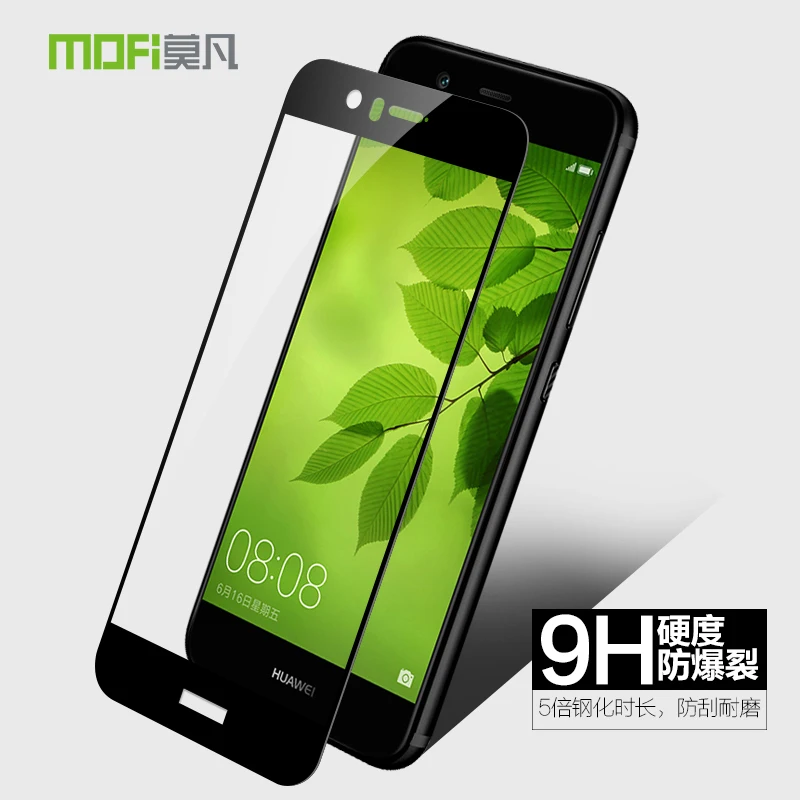 

MOFI For Huawei Nova 2 Tempered Glass 9H 2.5D Full Covered Screen Protector For Huawei Nova2 Protective Glass Film LCD Guard