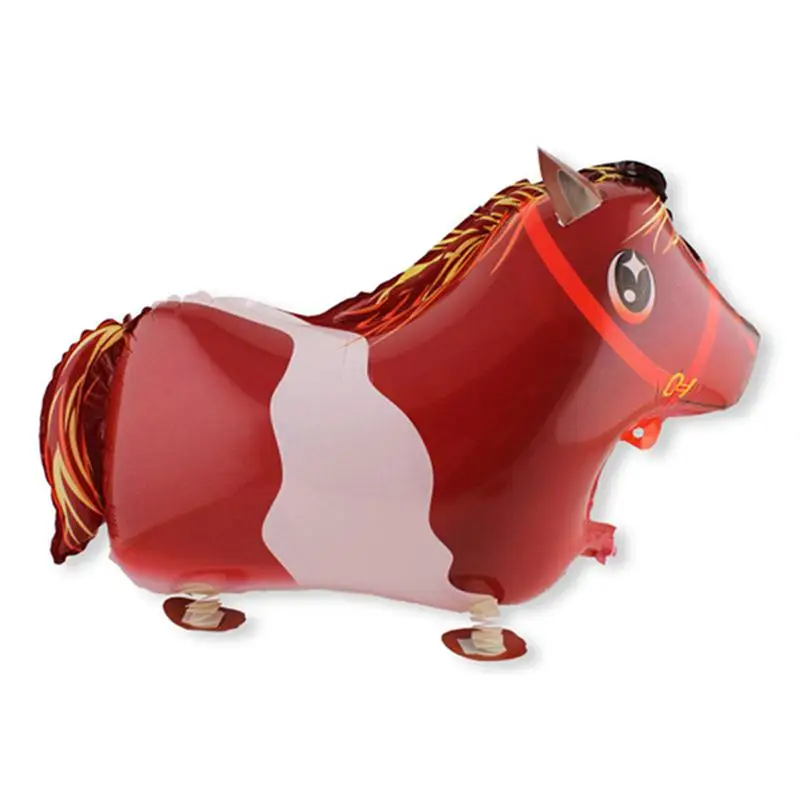 

Animal Foil Balloon Horse Mylar Balloons Helium Ballons Birthday Party Decor Safari Zoo Ballons
