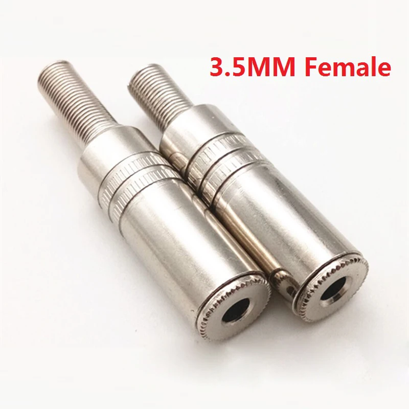

2/10/50PCS 3.5mm Female Jack Solder Type Stereo Audio Plug Jack headphone socket Adapter Connector with Spring