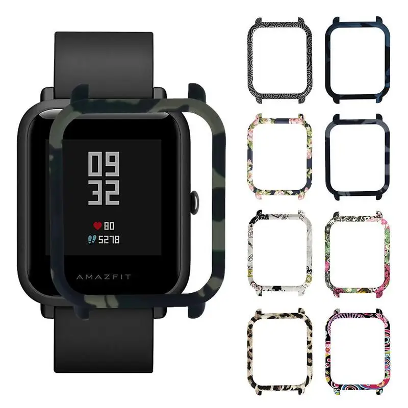 

Cocotina Smart Watch Accessories PC Case For Xiaomi Huami Amazfit Bip Bit Youth Edition (Pace Lite) Camo Protective Case LBK7989