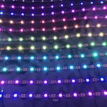 45*30 пикселей адресуемый RGB Полноцветный SK6812 гибкий светодиодный пиксельный панельный светильник; 30 светодиодный s/m; DC5V; Размер панели: 150 см* 100 см; Черная печатная плата