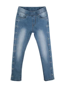 

Jeggings with rhinestones and pearls