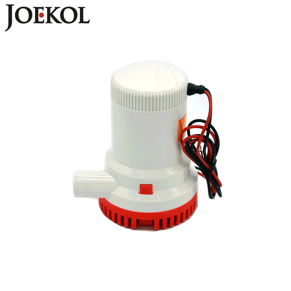 Large flow 1500GPH electric water pump for boats accessories marin,dc 24v bilge pump submersible