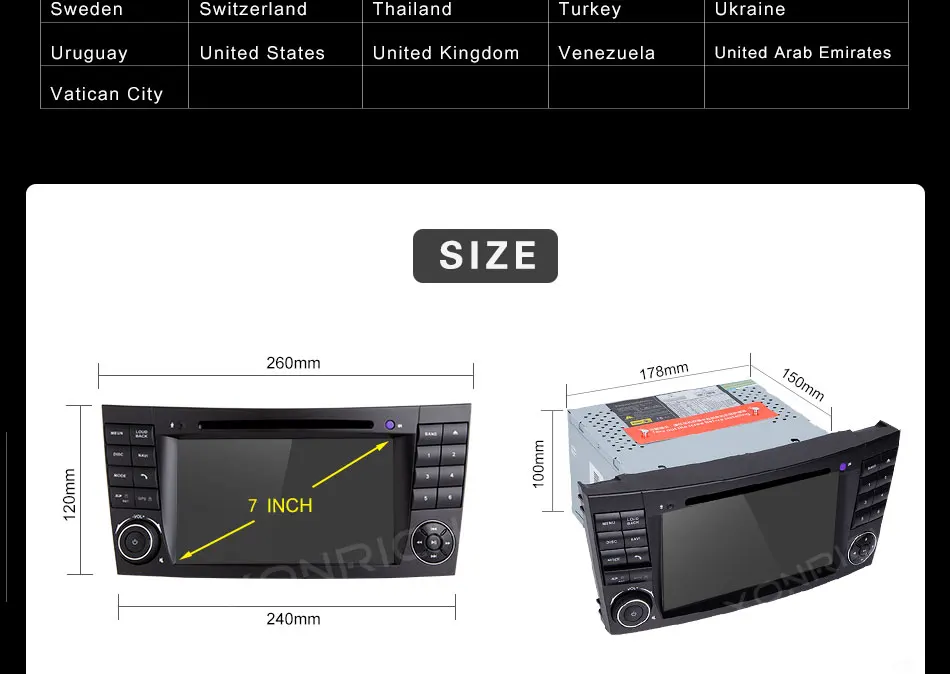 Best 2 Din AutoRadio Car DVD Player For Mercedes W211 CLS W219 W463 CLK W209 E320 E300 55 E200 E220 E240 E350 E280 Multimedia Stereo 18