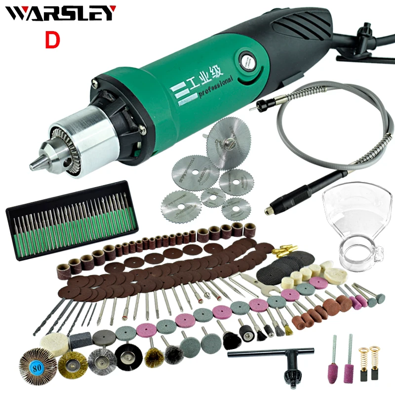  6mm 480W High Power Mini Electric Drill Engraver With 6 Position Variable Speed For Dremel Rotary T