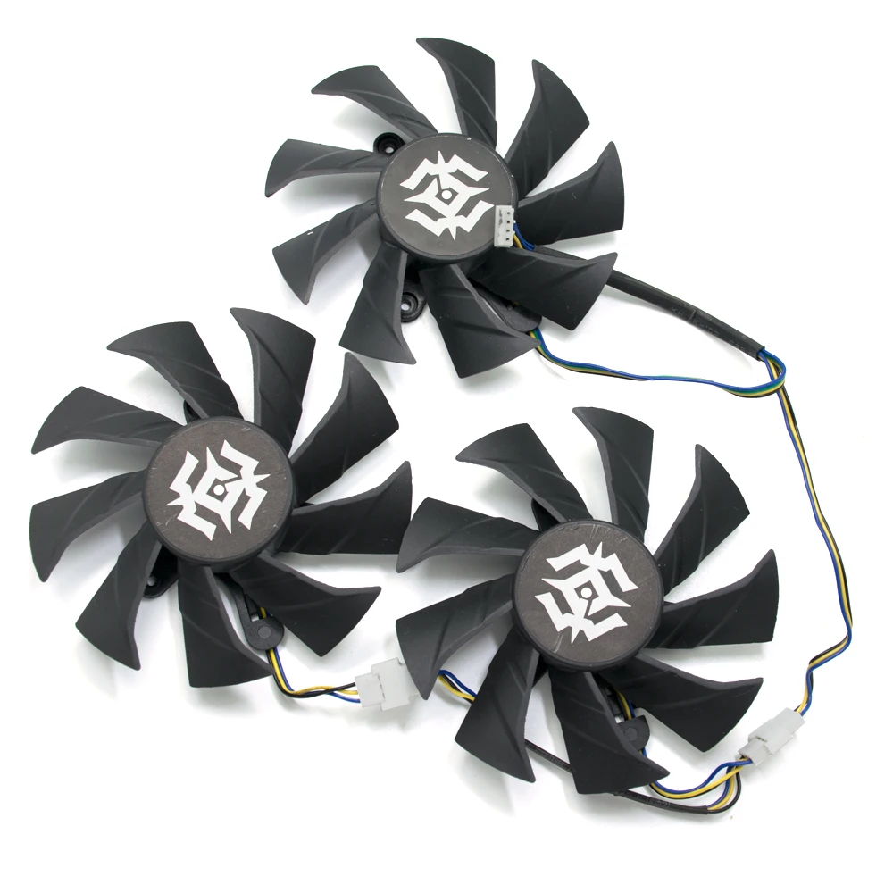 85mm 4pin 42mm Hole Gpu Cooler Fan Replace For Zotac Geforce Gtx1070