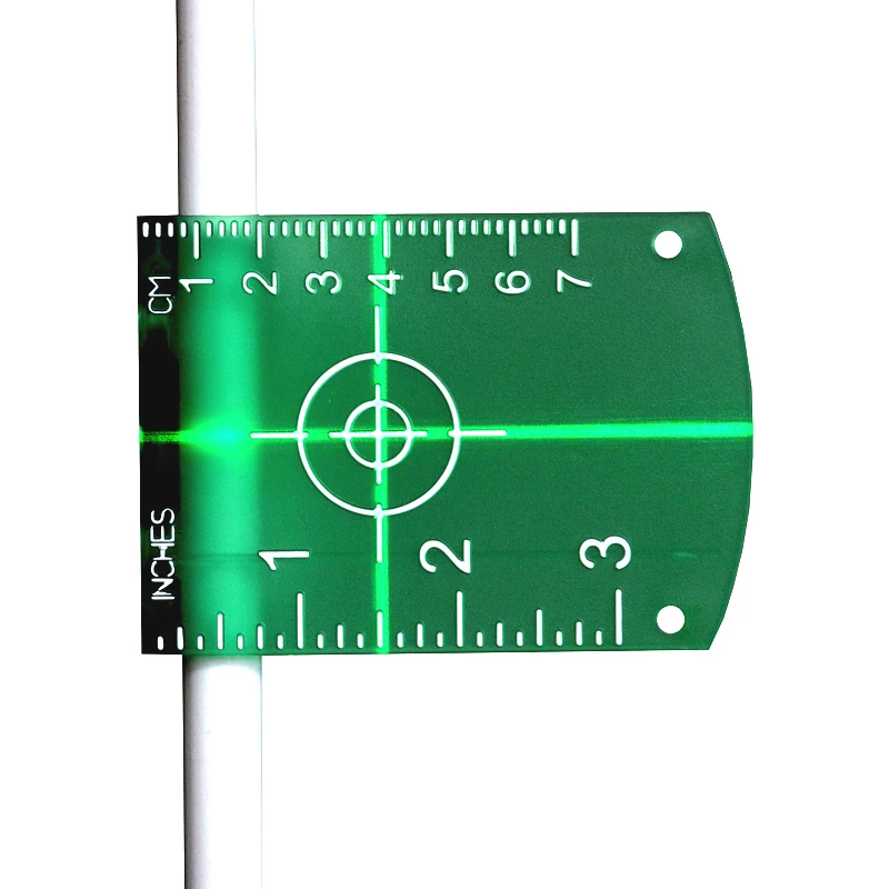Magnetic laser target board plate for red laser lines green lines No burr convenient laser level,laser calibrator,laser angle gauge,laser inclinometer