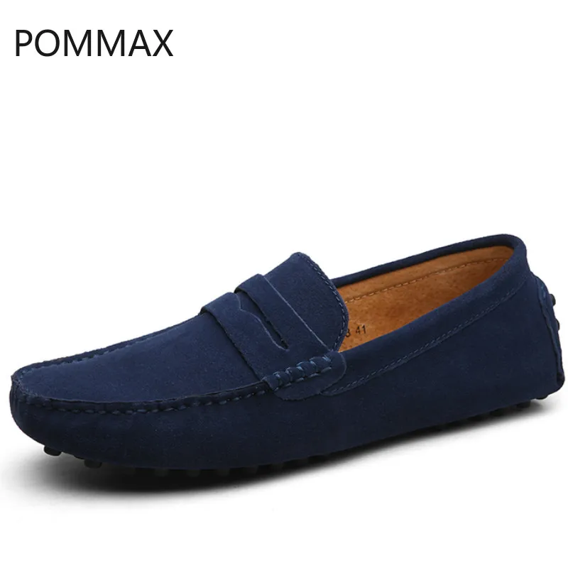

Men's Dress Loafers Shoes Fashion Soft Moccasins Genuine Leather Warm Fur Plush Flats Gommino Driving Shoes Zapatos De Hombre