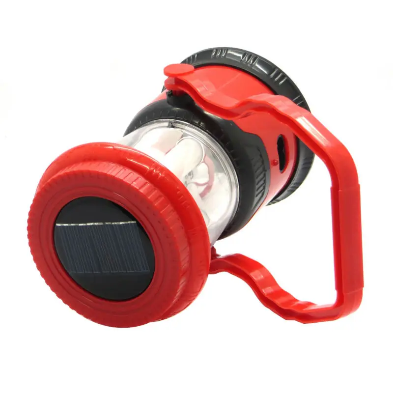 

Multifunctional Outdoor Solar Powered Rechargeable LED Lamp Camping Tent Light Emergency Illumination Lamp For Outdoor Garden