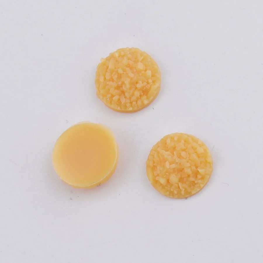 20 Fnixtar 10 мм AB Цвет Druzy камень смола круглая плоская спина, кабошон для DIY украшения ювелирных изделий Изготовление многоцветный 100 шт./лот - Цвет: 20