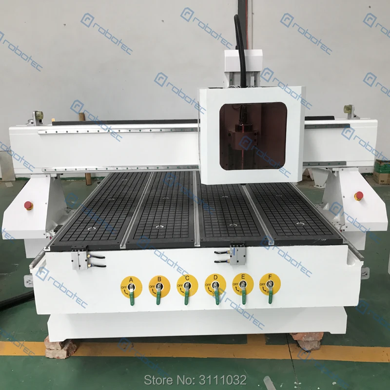 Экономичная цена 1325 Cnc маршрутизатор с вакуумным столом для резки алюминиевой