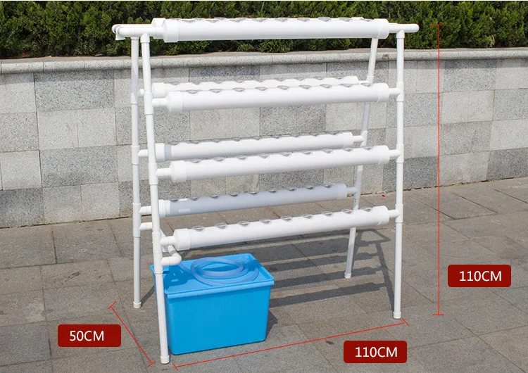 Посадка на балконе машина двухсторонняя soilless овощное оборудование гидропоники гидропонный автоматический горшок коробка труба посадочная стойка
