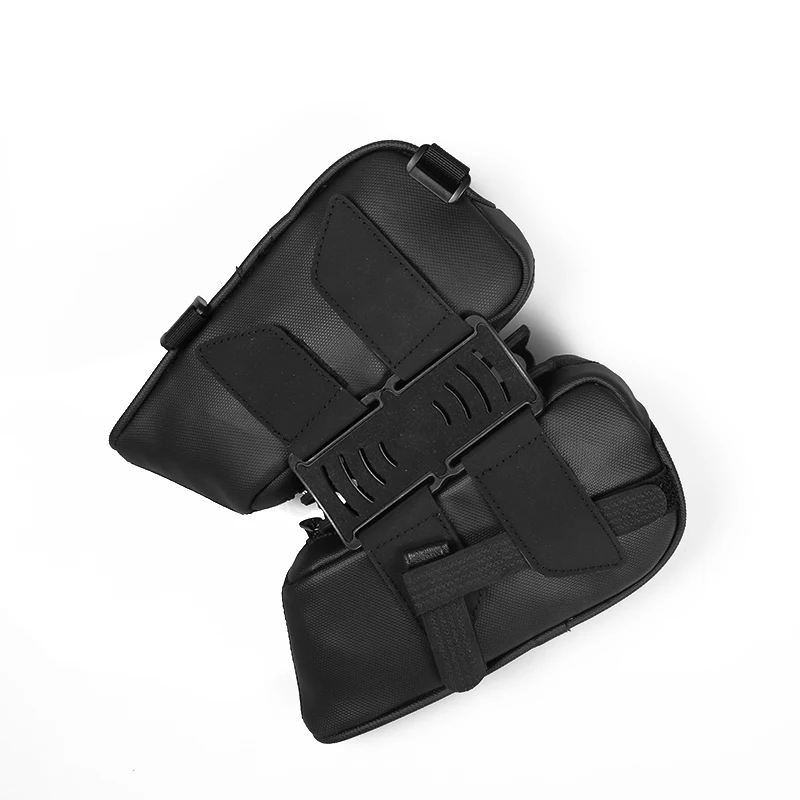 Discount Roswheel CORSS 121453 Bicycle Bike Cycling Top Front Tube Frame Cell Mobile Phone Smartphone Double Bag Stand Holder Pannier 5