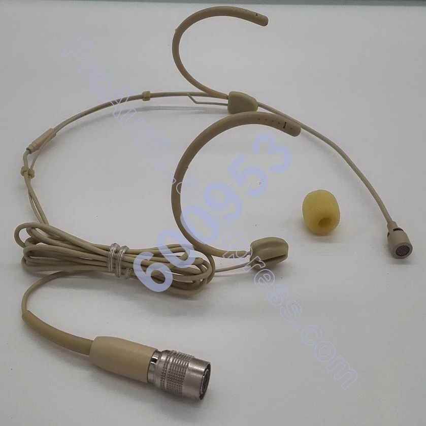 MICWL Top Quality dual ear Headset Cardioid Directivity Microphone Mic