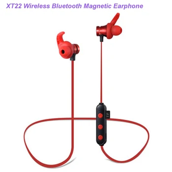 

Huppgou XT22 Wireless Bluetooth Magnetic earphone Support TF card Sports Stereo Wireless Bluetooth Headset with micro