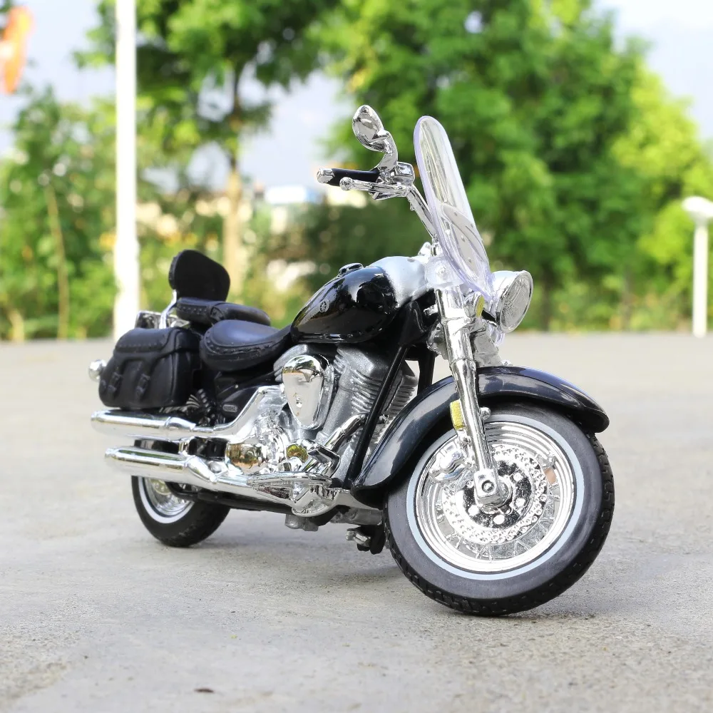 1:18 весы Maisto YAMAHA ROAD STAR SilverADO гоночные машины для мотоциклов мини-модели