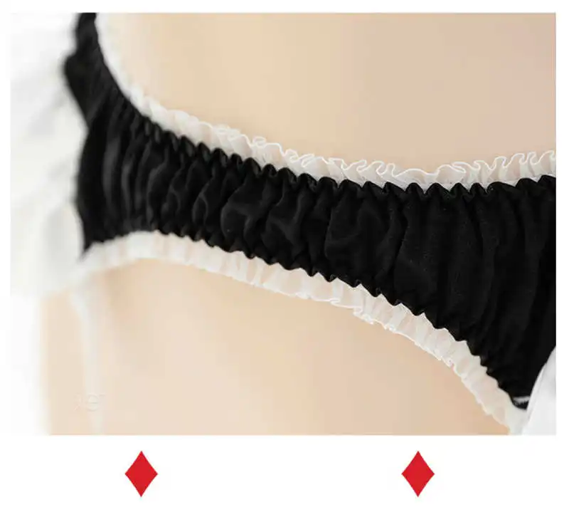 Cosplay&ware 5pcs Harley Quinn Cosplay Costumes Womens Sexy Clown Poker Ruffle Lace Lingerie Set Kawaii Circus Girl Underwear Bra Panties -Outlet Maid Outfit Store HTB1uQ5edf1H3KVjSZFBq6zSMXXa1.jpg