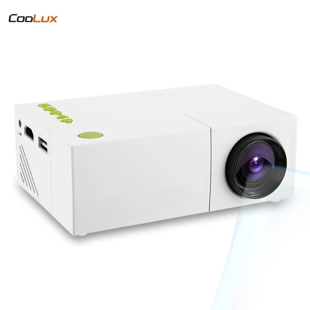 

COOLUX YG310 Projector 400-600Lum 1080P High Resolution LCD LED Projection Audio AV Micro SD Card Slot Mini Projector