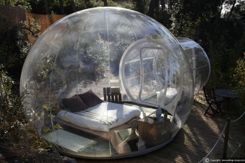 Надувной Открытый пузырь надувной канал прозрачная палатка открытый одиночный тоннель надувной надувная палатка с воздуходувкой