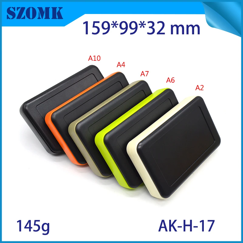 szomk small plastic case for electronic equipment plastic housing for enclosure pcb design junction box tv box abs material plastic casing (7)