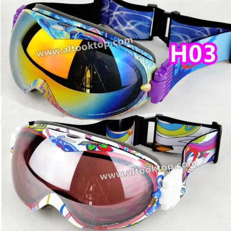 2015 HOT 19 colors Men ski goggles for winter snow skiing glasses