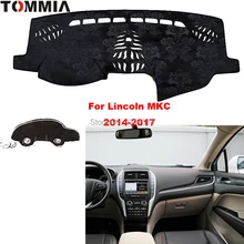 TOMMIA приборной панели крышки тире коврик для автомобиля от Солнца Анти-УФ покрытие для приборной панели коврик для приборной панели автомобиля для Линкольн МКС