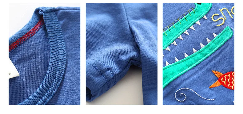 2017 Kids Boys Summer T-Shirts Clothes Baby Cotton T-Shirts Roupas Infantis Menino Short Sleeve Camiseta Vetement Enfant Garcon11