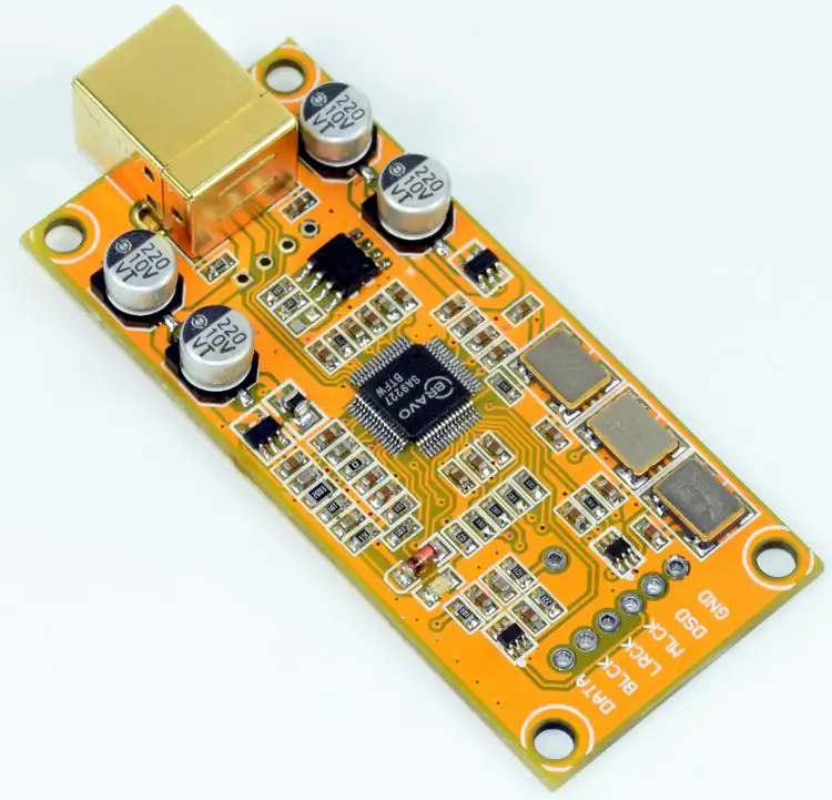 YJ00401 SA9227 384K 32bit DAC дочерняя карта с поддержкой DSD256 выход может выбрать