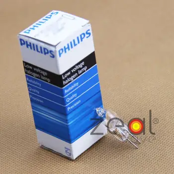 

5pcs/Lot TYPE 7724 For PH PROJECTION LAMP EVA M28 12V 100W GY6.35 Microscope Collimator Halogen Bulb Free Tracking