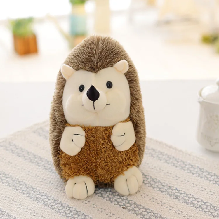 fluffy hedgehog toy