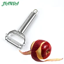 Jianda Acero inoxidable Rotary carrot Potato Peeler melón gadget vegetales frutas nabo slicer Cutter cocina Herramientas