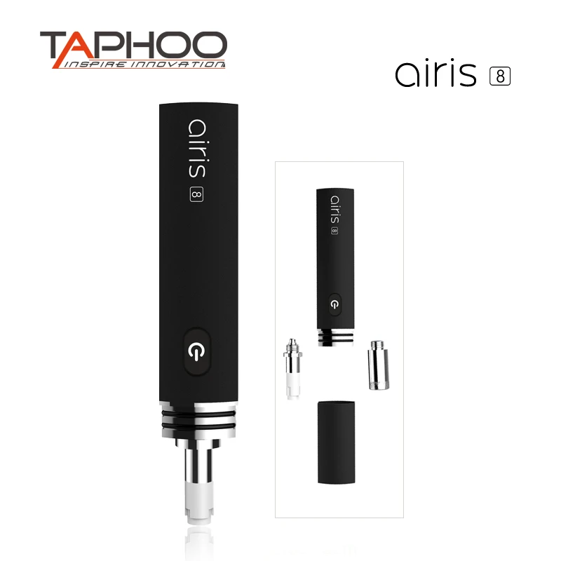 

Original Airistech Airis 8 vape dab Dip pen WAX Vaporizer 400mAh electronic cigarette kit with Instant heat coil E-Cigarettes