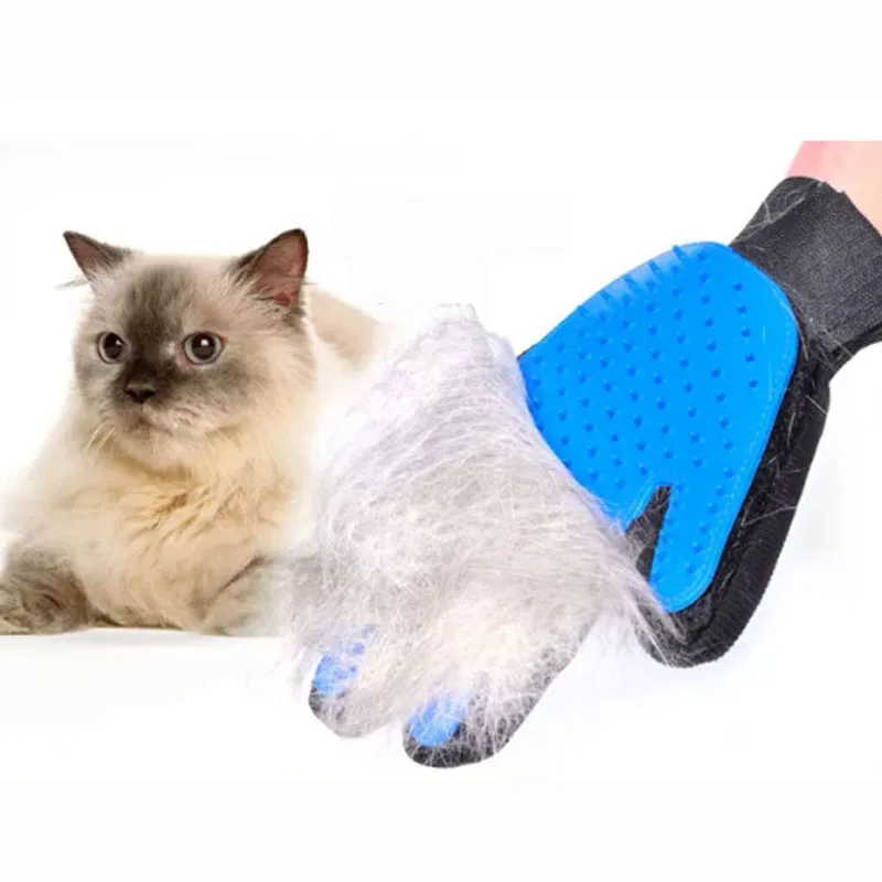 

Pet Hair Glove Comb Pet Dog Cat Grooming Cleaning Glove Deshedding Left Right Hand Hair Removal Brush Promote Blood Circulation