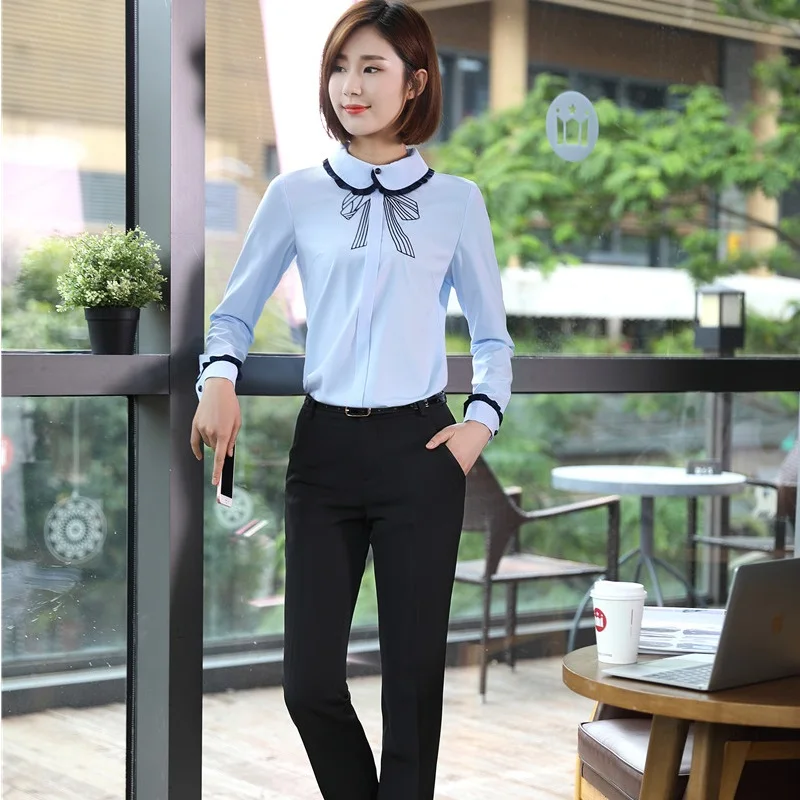 2 Piece Tops And Pants Formal Uniform Designs Professional Business ...