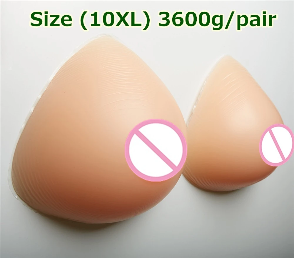 

3600g/pair Breast Realistic Crossdresser Mastectomy Artificial Breast Boobs Enhancers Silicone Fake Natural Breast Forms