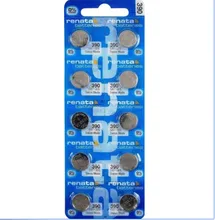 10 pçs/lote VAREJO BrandNew Renata DURADOURO 390 SR1130SW 389 LR54 AG10 Assista Botão Bateria de Célula Tipo Moeda Suíça Feito 100% original