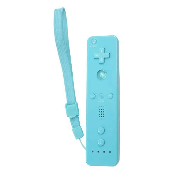 Blue Motion Сенсор пульт дистанционного управления+ проводной Nunchuck комбо для консоль Nintendo Wii